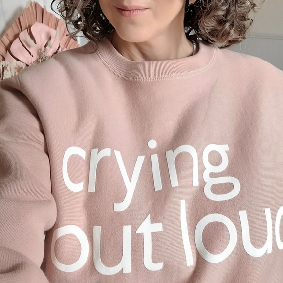 Heavyweight Crewneck Sweater with cotton fleece lining - Picture 3 of 9